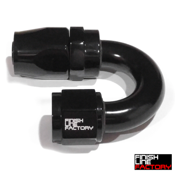 AN Swivel Hose End – 180 Degree
