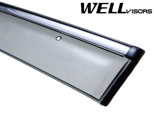 WELL VISOR LEXUS LS430 01-06 WITH CHROME TRIM