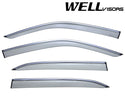 WELL VISOR LEXUS LS430 01-06 WITH CHROME TRIM