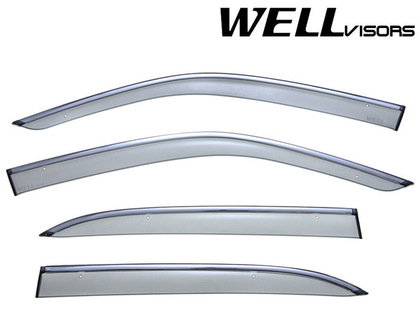 WELL VISOR LEXUS LS430 01-06 WITH CHROME TRIM