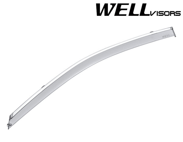 WELL VISORS LEXUS IS250 IS200T 14-19 WITH CHROME TRIM