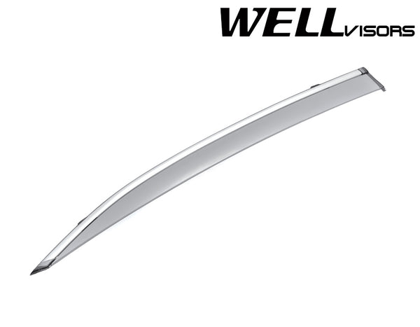 WELL VISORS LEXUS IS250 IS200T 14-19 WITH CHROME TRIM