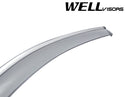 WELL VISORS LEXUS IS250 IS200T 14-19 WITH CHROME TRIM
