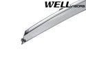 WELL VISORS LEXUS IS250 IS200T 14-19 WITH CHROME TRIM