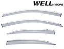 WELL VISORS LEXUS IS250 IS200T 14-19 WITH CHROME TRIM