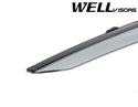 WELL VISOR TOYOTA C-HR 2018 WITH BLACK TRIM