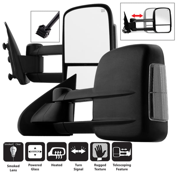 xTune Dodge Ram 02-09 L&R Manual Extendable Manual Adjust Mirror MIR-DRAM02-MA-SET