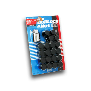 Buy black Bull Lock Lug Nut and Wheel Lock Set