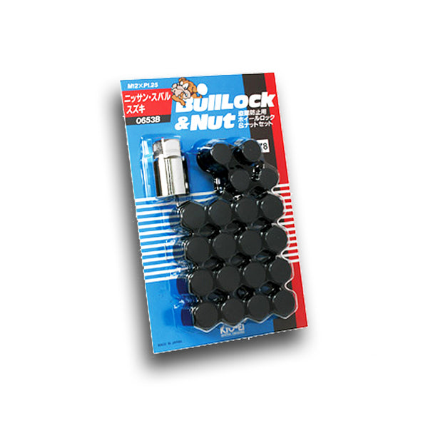 Bull Lock Lug Nut and Wheel Lock Set