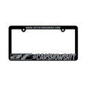 AF CARSHOWSH!T PLATE FRAME