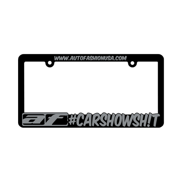 AF CARSHOWSH!T PLATE FRAME