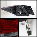 SPYDER AUTO Honda Accord 08-12 4DR LED Tail Lights - Red Smoke