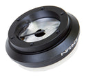 NRG S/W SHORT HUB: FOR HONDA/ACURA (BLACK)