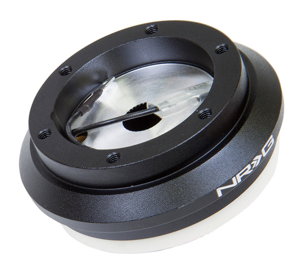 NRG S/W SHORT HUB: FOR HONDA/ACURA (BLACK)