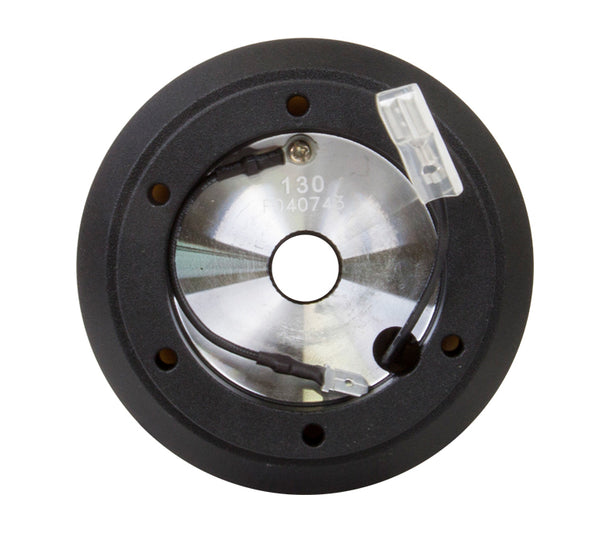 NRG S/W SHORT HUB: FOR HONDA/ACURA (BLACK)