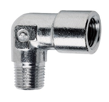 AIR SUSPENSION 1/2" Street Elbow Nickel Plated