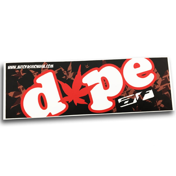 AF DOPEAF BUMPER STICKER