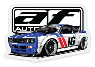 AF MINI CAR STICKER PACK