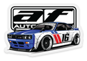 AF MINI CAR STICKER PACK