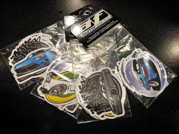 AF MINI CAR STICKER PACK