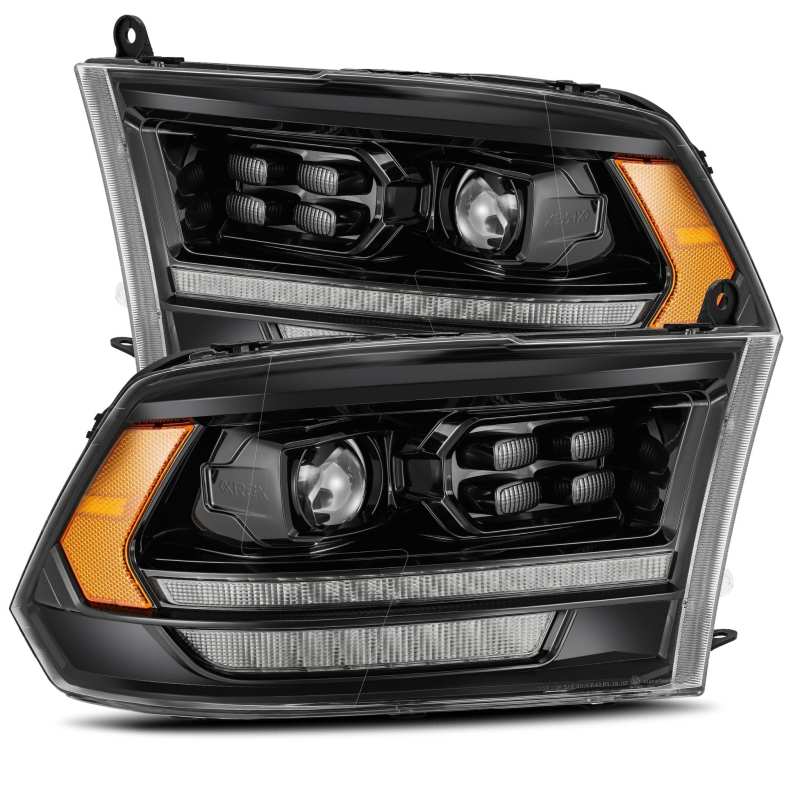 AlphaRex 09-18 Dodge Ram 1500HD PRO-Series Proj Headlights Plank