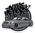 AF MINI CAR STICKER PACK