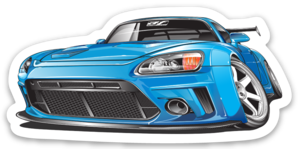 AF MINI CAR STICKER PACK