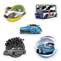 AF MINI CAR STICKER PACK