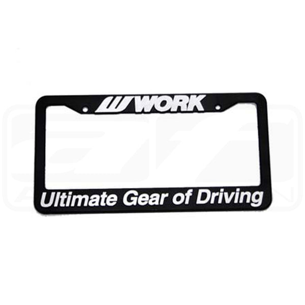 WORK WHEELS PLATE FRAME