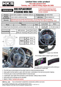 HKS Subaru WRX STI VAB Replacement Steering Wheel