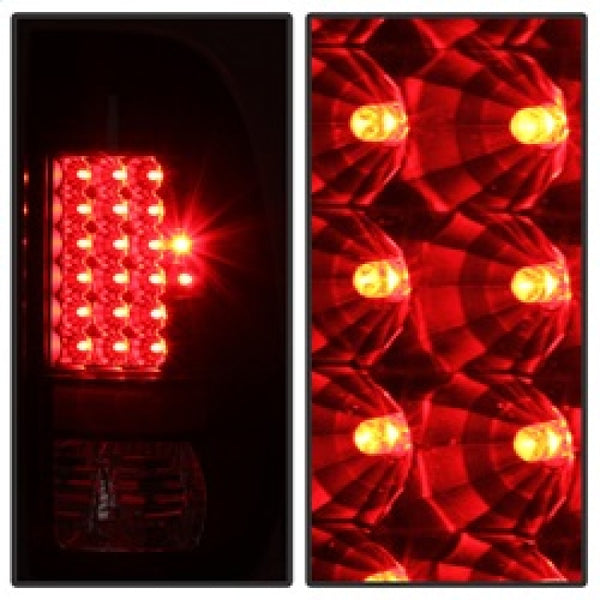 xTune Ford Super Duty 08-15 LED Tail Lights Black ALT-JH-FS08-LED-BK ...