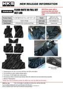 HKS FLOOR MATS VA FULL SET OCT LHD