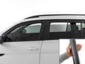 WeatherTech 18-26 Volkswagen Atlas Front & Rear Side Window Deflectors - Matte Black