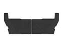 WeatherTech 17-25 Chrysler Pacifica Hybrid (Excl. Pinnacle) Rear All-Weather Floor Mats - Black