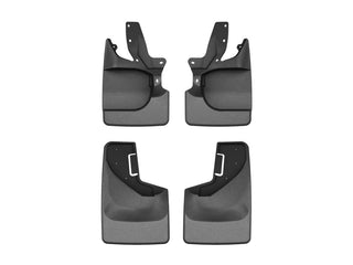 WeatherTech 21-25 Ford Bronco-Bronco Bumper Style 2 Front & Rear Mudflaps - Black