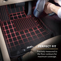 3D MAXpider 22-23 Lucid Air Kagu Floor Mat- Black R1 R2