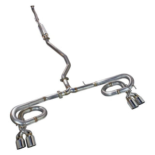 Remark 2022+ Honda Civic Sport Hatchback FL2 (Link Loop) Cat-Back Exhaust Stainless Steel Tip