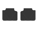 WeatherTech 16-26 BMW X1 28i / 18-26 BMW X2 28i Rear All-Weather Floor Mats - Black