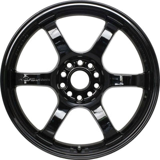 Gram Lights 57DR 15x8 / +35mm / 4x100 Gloss Black Wheel