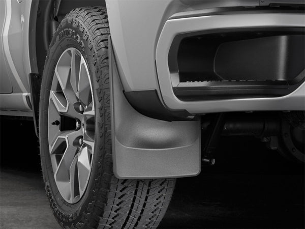 WeatherTech 2026 Toyota RAV4/RAV4 Plug-In Hybrid Rear No Drill MudFlaps - Black