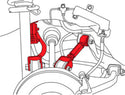 SPC Performance 95-98 Nissan 240SX Rear Passenger Side Adjustable Control Arm