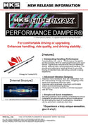 HKS Performance Damper for 86 / GR86 / BRZ
