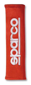 Sparco Belt Pad 2In Alcantara Red