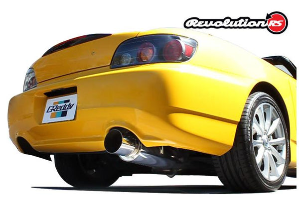 GReddy 00-08 Honda S2000 63.5mm Revolution RS Single Exit Cat-Back Exhaust