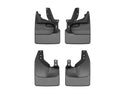 WeatherTech 21-25 Ford Bronco Bumper Style 1 Front & Rear Mudflaps - Black