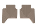 WeatherTech 19-25 Ford Ranger 2nd Row Rear All-Weather Floor Mats - Black