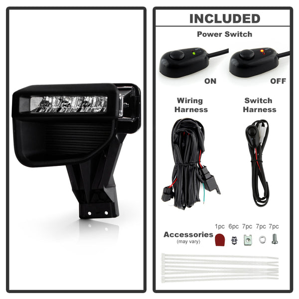 thumbnail image 2 of Evan-Fischer Halogen Fog Light Set For Ford F-250 / F-350 Super Duty 2020-2022 (Driver & Passenger) 2 of 6
