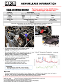HKS Cold Air Intake Box Kit ZN8/ZD8