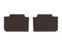 WeatherTech 25-26 BMW X3 30/M50 Rear All-Weather Floor Mats - Cocoa