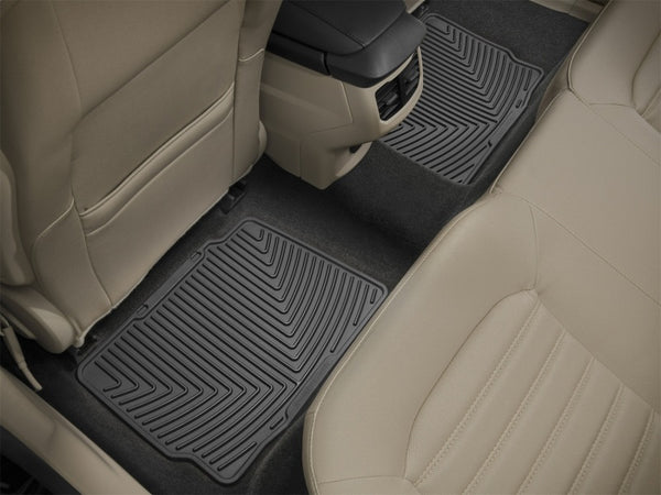 WeatherTech 19-26 BMW 3 Series 330i/ 21-26 BMW M3 Competition Rear All-Weather Floor Mats - Black